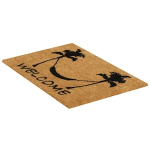 Chillin by the Shore 18 in. X 30 in. Beach Welcome Mat