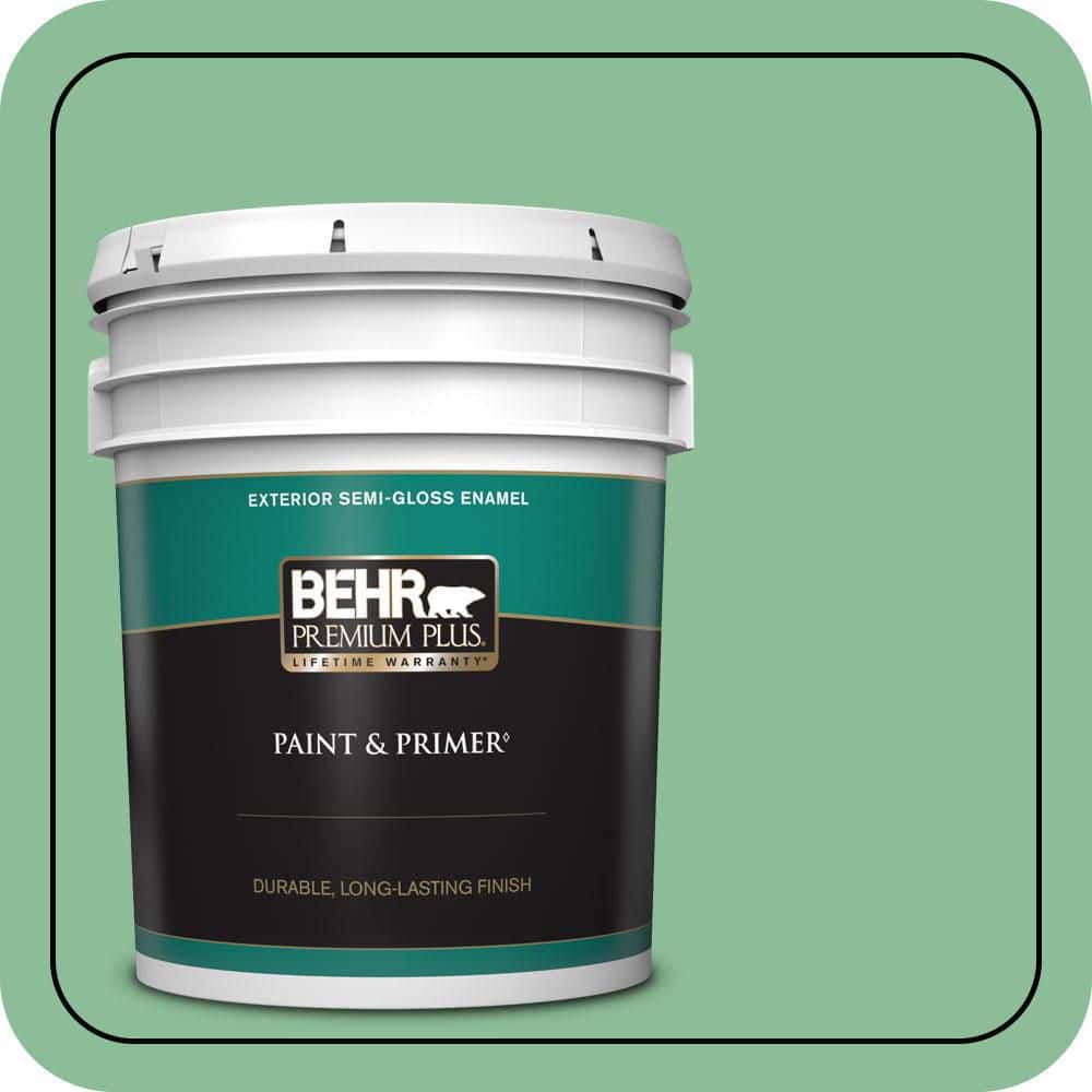 5 gal. #M410-4 Garden Swing Semi-Gloss Enamel Exterior Paint & Primer price history on PriceWatchPro