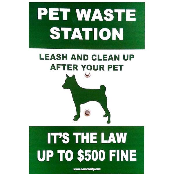 dog waste station for home