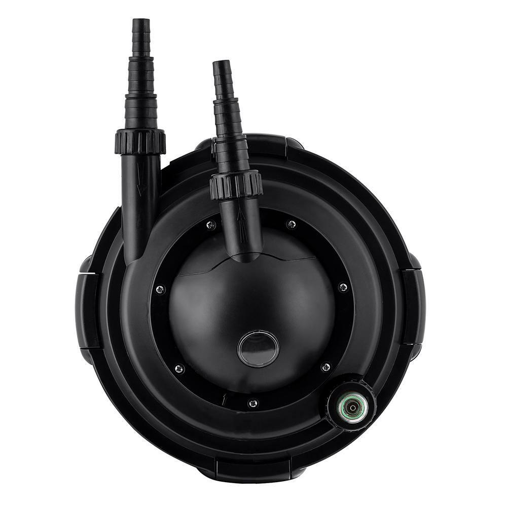 Black 15" Bio-Pure Pressure Pond Filter with Indicator
