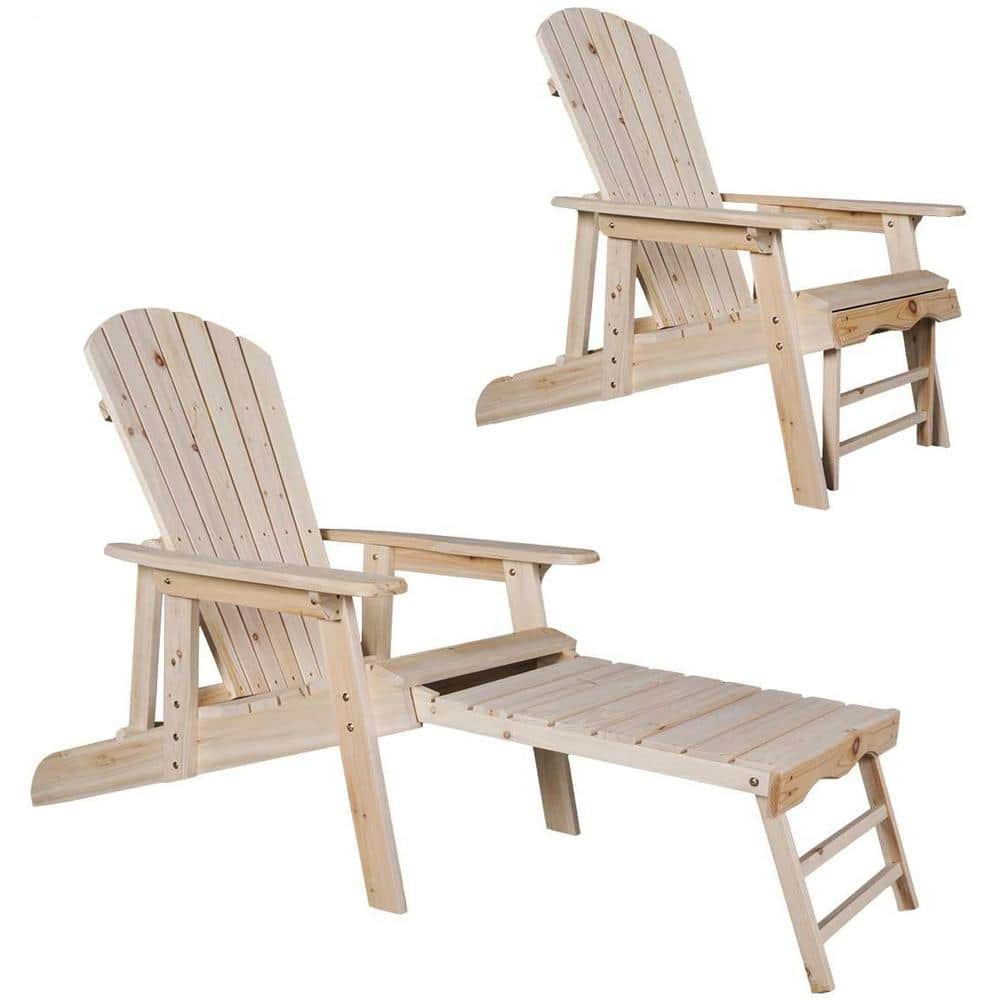 chaise adirondack woods