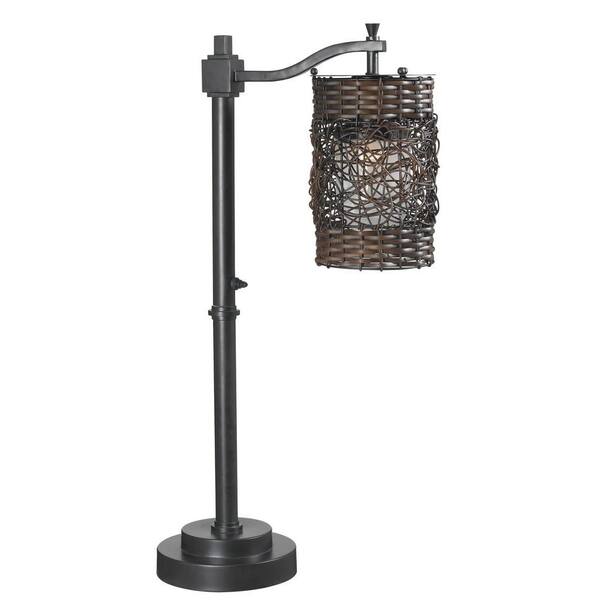 Kenroy Home Brent 30 in. Oil-Rubbed Bronze Outdoor Table Lamp