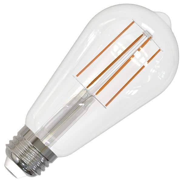 Clear Dimmable 3000K LED Filament Bulb, 5.04 in