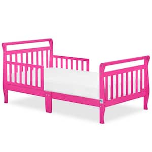 Fuschia Pink Toddler Sleigh Bed