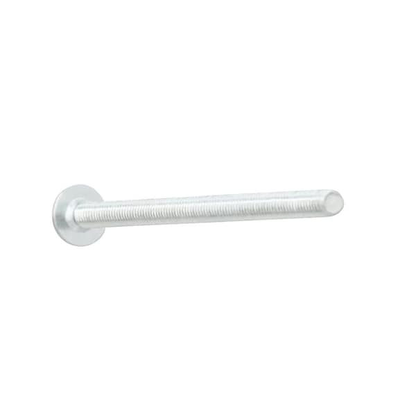 #10 x 3 in. Zinc-Plated Truss Head Phillips Drive Cabinet Screws with White  Painted Head (25-Pack)