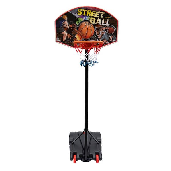 Hathaway Street Ball GX 79 in. H Adjustable Portable Basketball System