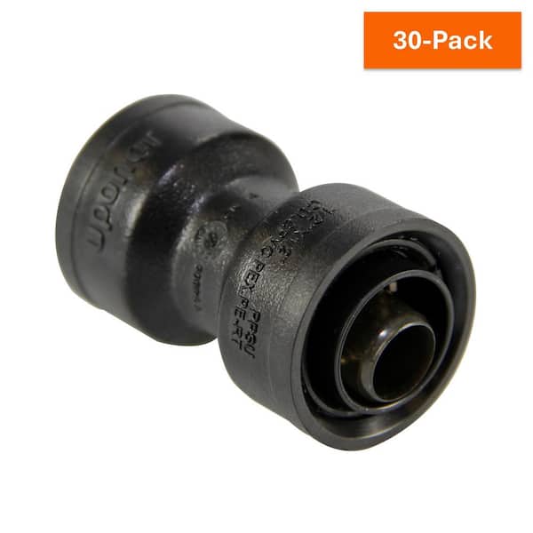 Uponor TotalFit 1/2 in. Push-to-Connect Engineered Polymer Coupling (30-Pack)
