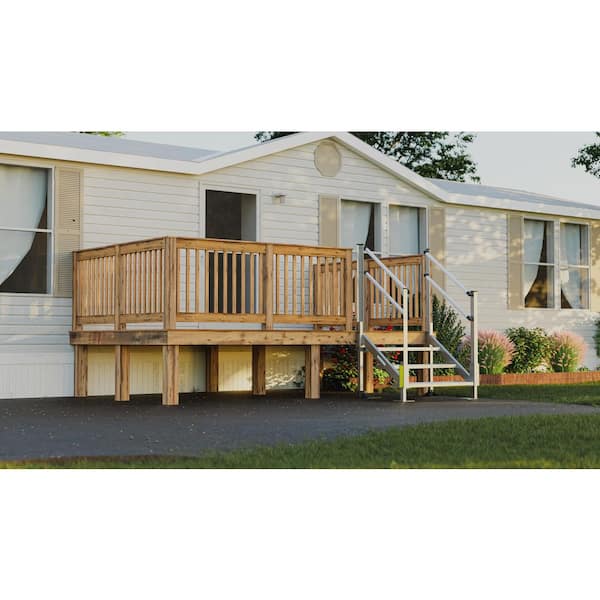 EZ-ACCESS Pathway 3G Solo Stair System 22 in. - 28 in. 3-Steps