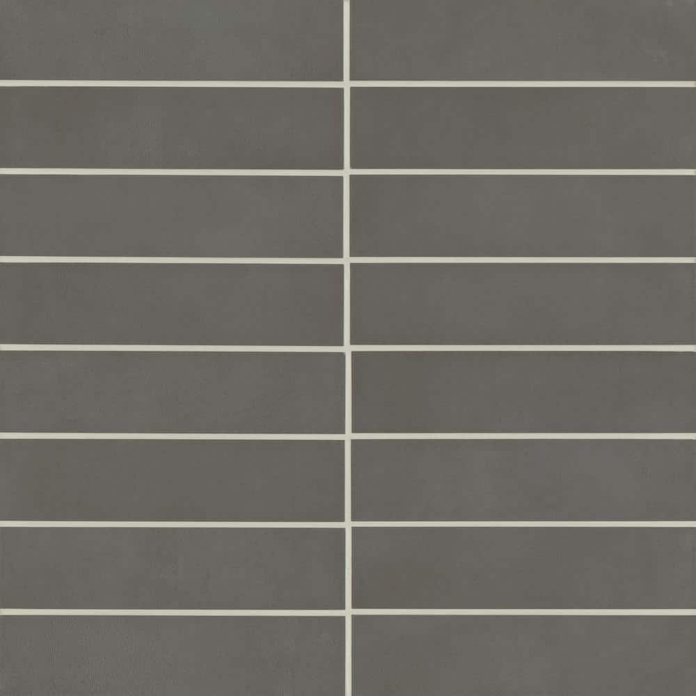 Sample-Sahara 4 in. x 5 in. Matte Dark Porcelain Subway Tile price history on PriceWatchPro