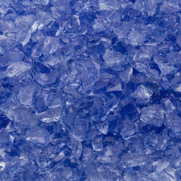 Margo Garden Products 2 lb. Small Royal Blue Decorative Glass