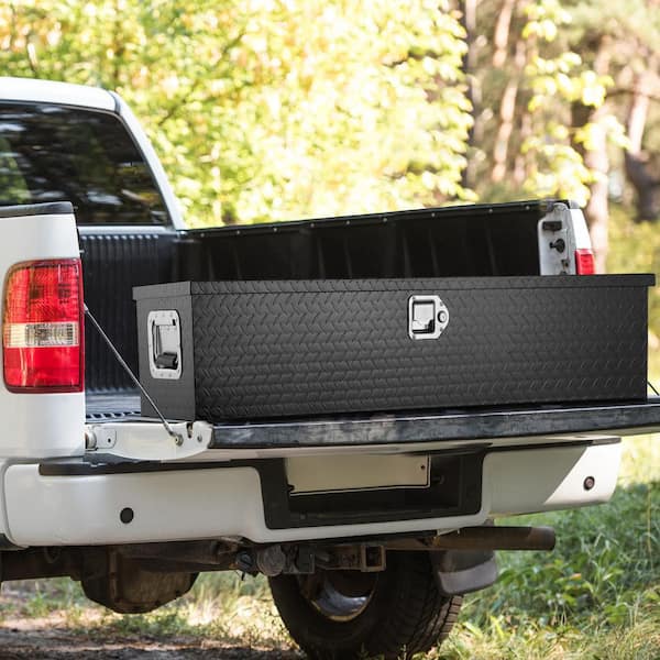 SKYSHALO Heavy Duty Aluminum Truck Bed Tool Box, Diamond