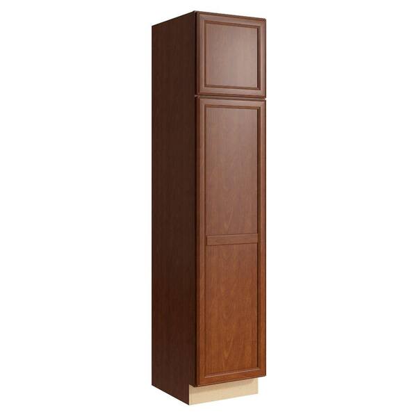 Cardell Boden 18 in. W x 84 in. H Linen Cabinet in Nutmeg