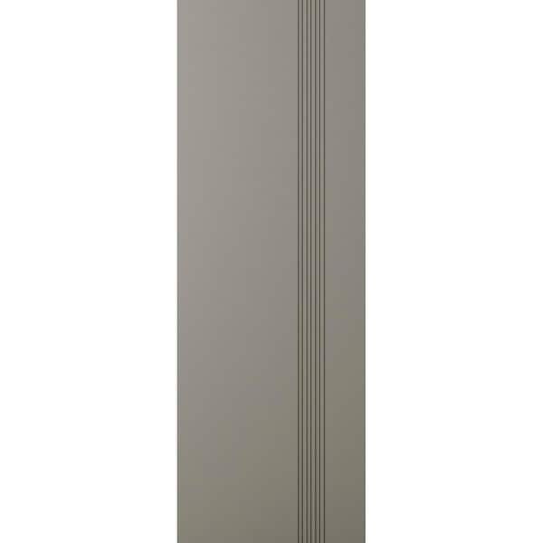 0112 18 in. x 96 in. Sold Core Dove Grey Color Wood Interior Door Slab