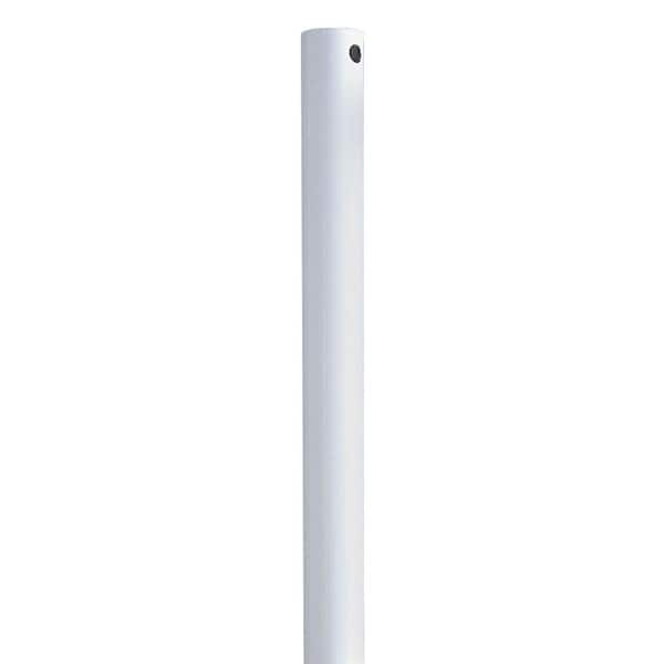 Progress Lighting AirPro 48 in. White Extension Downrod