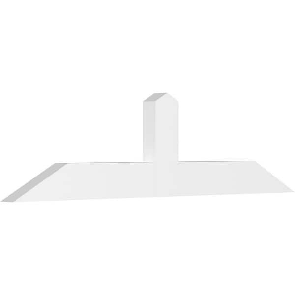 Ekena Millwork Portland 48 in. W x 12 in. H x 2 in. D Signature Polyurethane Bracket