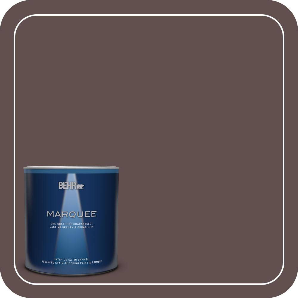 1 qt. #720B-7 Spanish Raisin Satin Enamel Interior Paint & Primer price history on PriceWatchPro