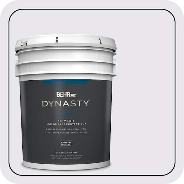 BEHR DYNASTY 5 gal. #650C-1 Pixie Wing Satin Enamel Exterior Stain-Blocking Paint & Primer