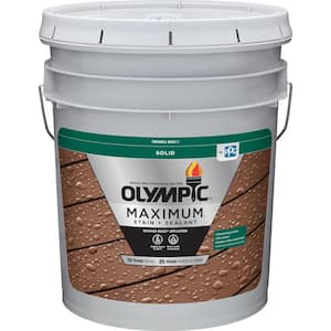 Maximum 5 gal. Base 2 Solid Color Exterior Stain and Sealer in One