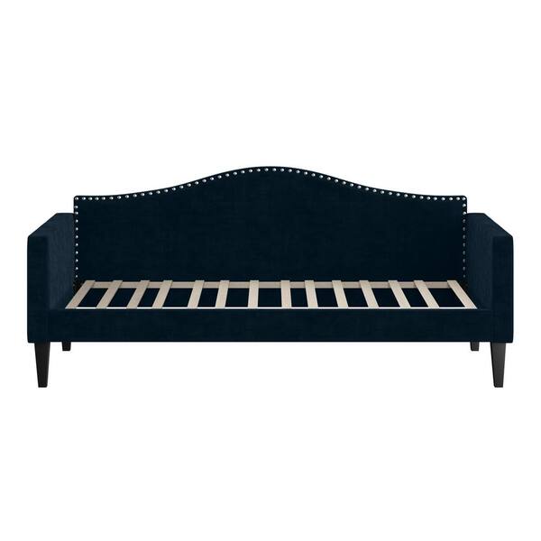 Sold Upholstered Velvet Daybed With Nail Head Trim Furniture Living Room Furniture Leadcampus Org