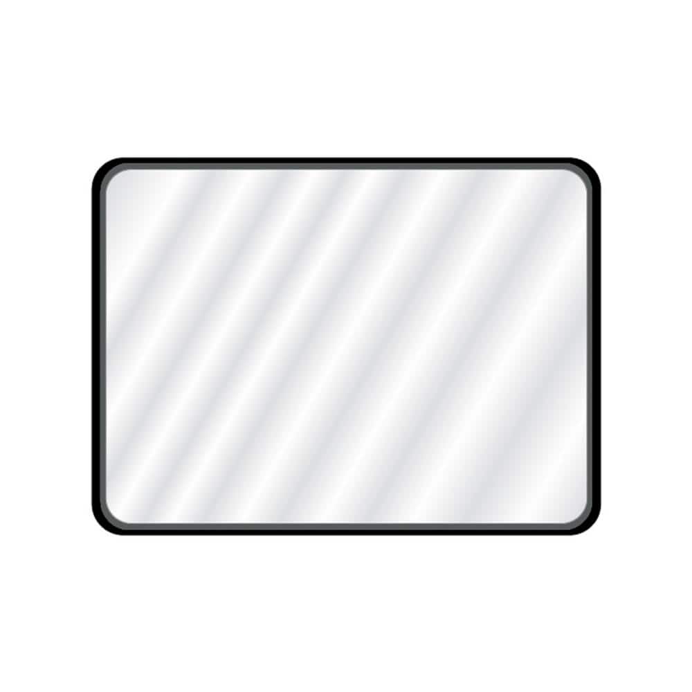 Raven 22 in. W x 30 in. H Rectangular Metal Framed Wall Mounted Bathroom Va