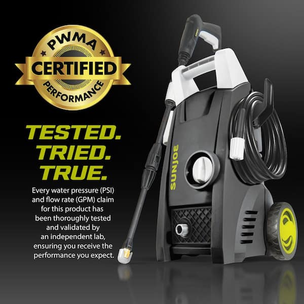 Sun Joe - 1600 PSI 1.09 GPM 11.5 Amp Cold Water Corded Electric Pressure Washer