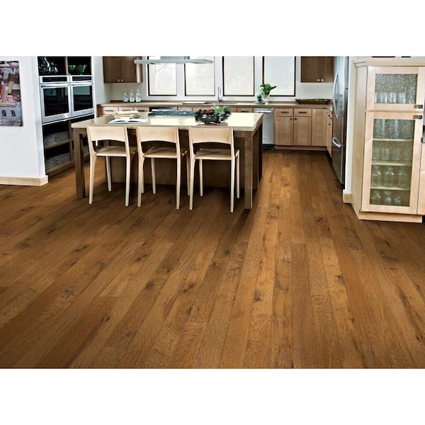 Dirty Impolite Moans Shaw Western Hickory 5 in. W Espresso Engineered Hardwood Flooring (29.49  sq. ft./case) DH84000879 - The Home Depot