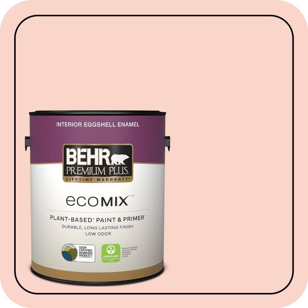 1 gal. #P180-1 Deco Shell Eggshell Enamel EcoMix Plant-Based Interior Paint & Primer price history on PriceWatchPro