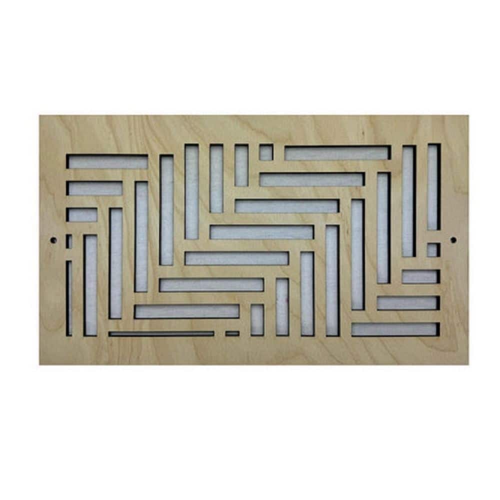 Elevation Wood Air Register (6 in. x 6 in.)-Screw-In Wall and Ceiling Vent Cover-Decorative Wooden HVAC Grille price history on PriceWatchPro