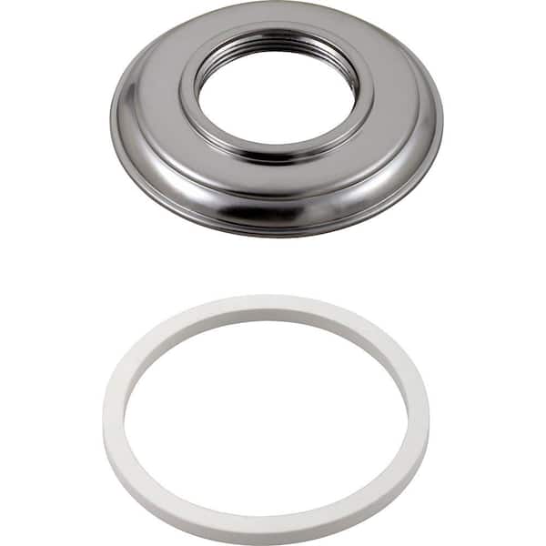 Delta 2-5/8 in. Roman Tub Hand Shower Handle Base with Gasket in Stainless