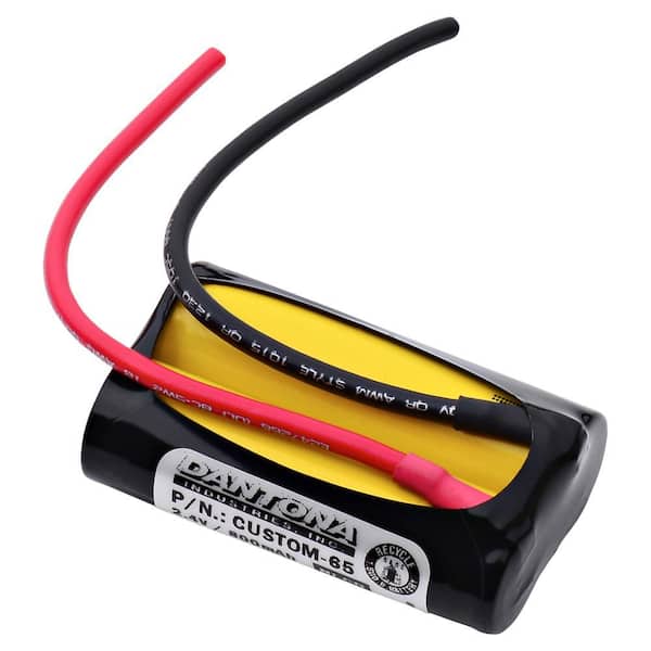 Dantona 2.4-Volt 800 mAh Ni-Cd Battery for Dual-Lite 120745 Emergency Lighting