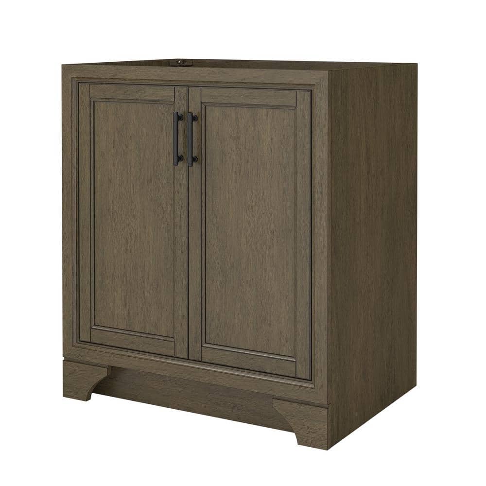 Lanagan 30 in. W x 21.5 in. D x 34 in. H Bath Vanity Cabinet without Top in Shaded Timber price history on PriceWatchPro
