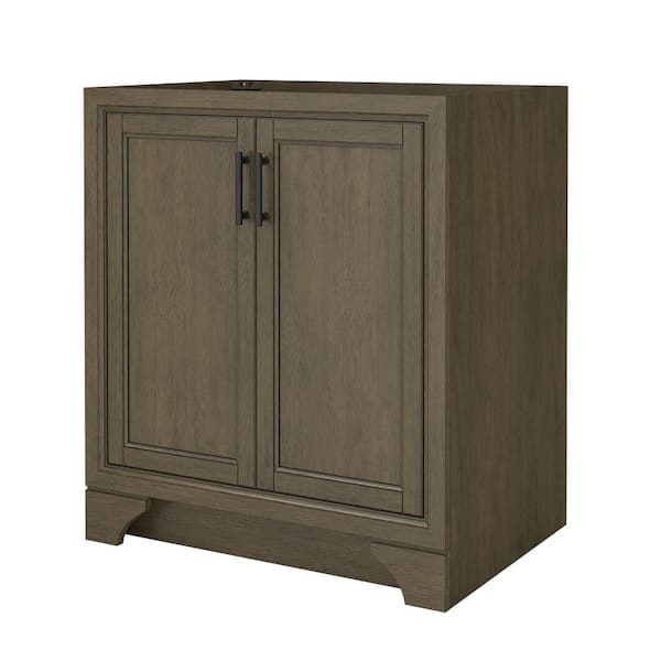 CRAFT + MAIN Lanagan 30 in. W x 21.5 in. D x 34 in. H Bath Vanity Cabinet without Top in Shaded Timber