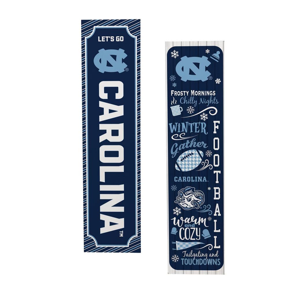 47 in. Double Sided Leaner Porch Sign, University of North Carolina, Winter Seasonal price history on PriceWatchPro
