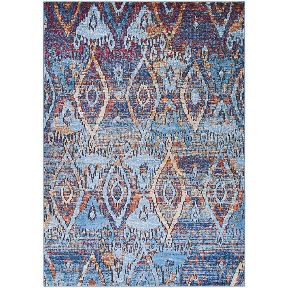 Couristan Kaleidoscope Java Ginger 9 ft. x 12 ft. Area Rug ...
