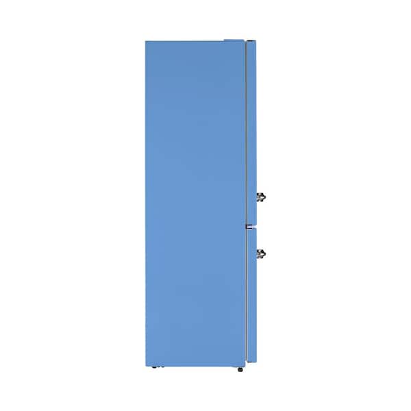 11 cu. ft. Retro Frost Free Bottom Freezer Refrigerator in Light Blue, ENERGY STAR (Right Hinge)