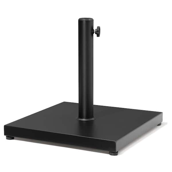 Justincity 40 lb Heavy Duty Square Concrete Patio Umbrella Base in Black