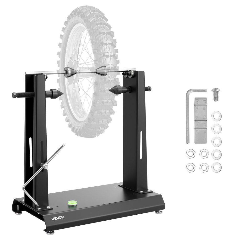 Motorcycle Wheel Balancer, 88.2 lbs. Capacity, Tire Balancer & Truing Stand with Adjustable Centering Cones price history on PriceWatchPro