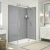 MAAX Utile Metro 32 in. x 60 in. x 83.5 in. Right Drain Corner Shower ...