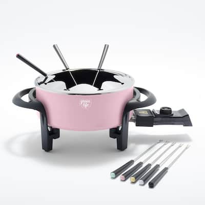 ExcelSteel 11-Piece Professional Stainless Steel Fondue Set 527 - The Home  Depot