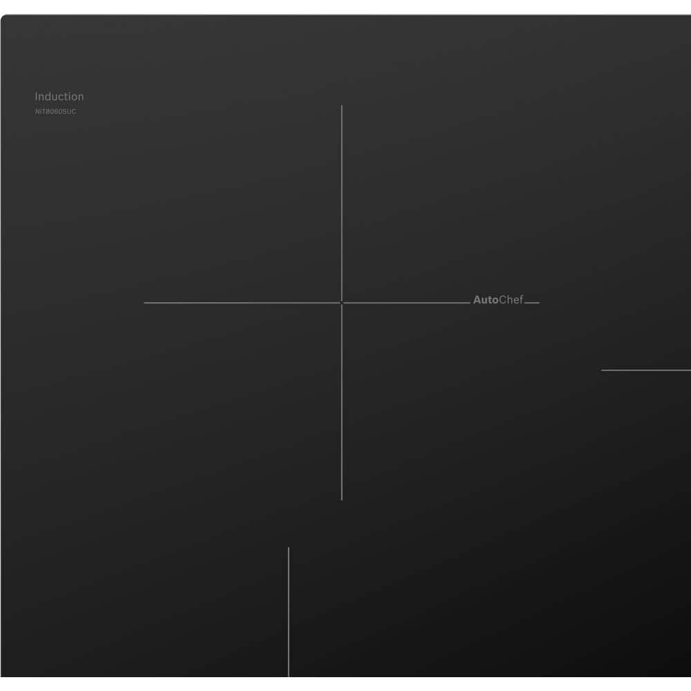 30" Black Stainless Steel 4-Burner Induction Cooktop