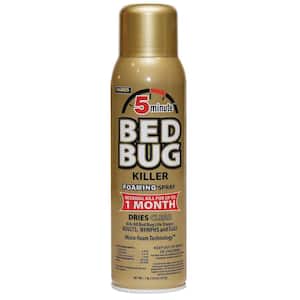 16 oz. 5-Minute Kills All Life Stages Bed Bug Killer Foaming Spray