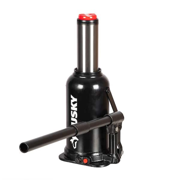 Husky 30-Ton Welded Bottle Jack HPL30BW-ZDT-TH - The Home Depot