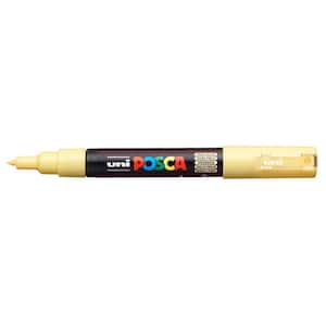 PC-1M Extra Fine Bullet Paint Marker, Straw Yellow