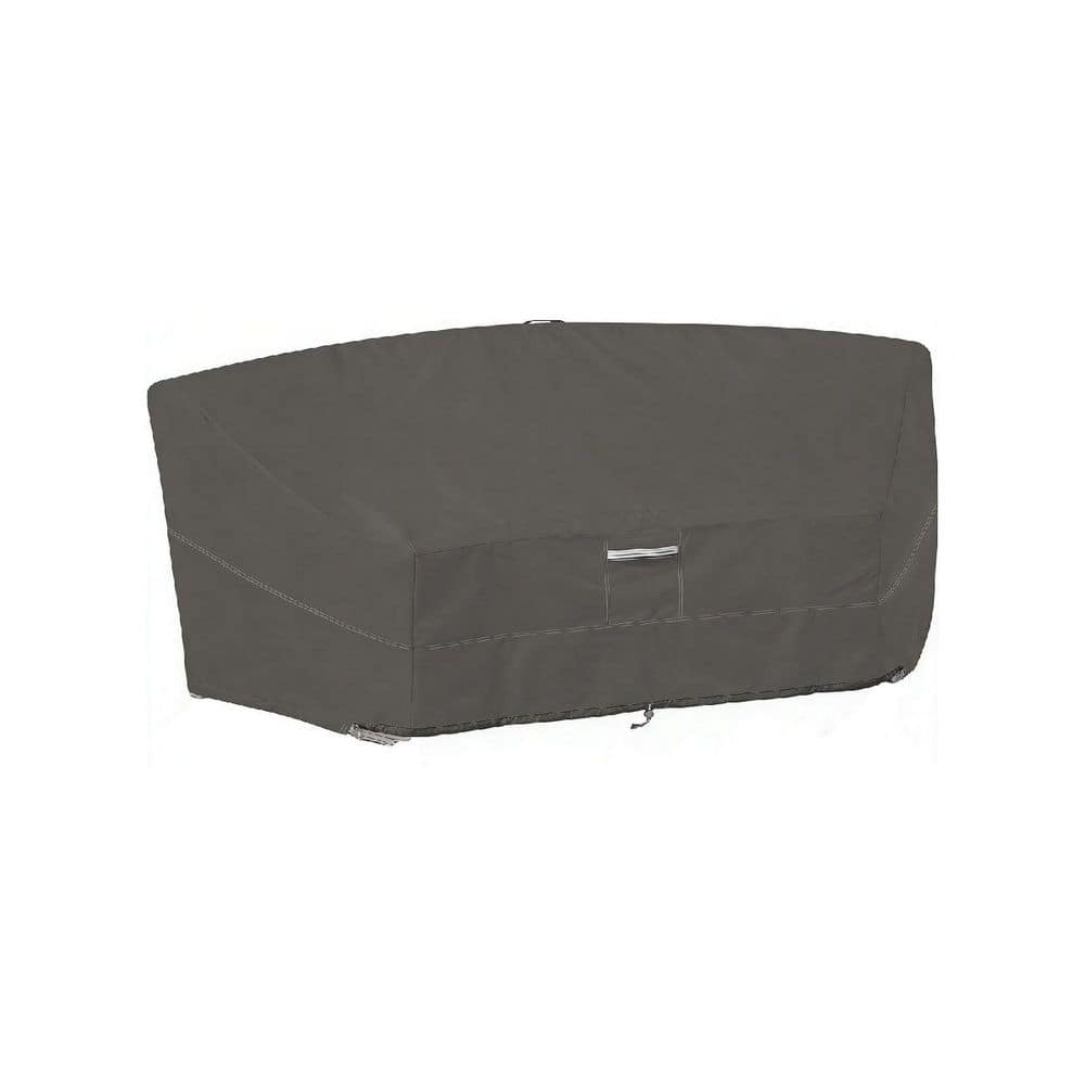 32 in. H Curved Water-Resistant Outdoor Sectional Sofa Cover