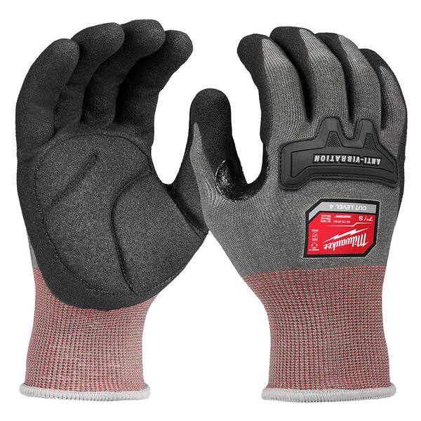 Milwaukee 2X-Large Anti-Vibration Cut Level 4 High Dexterity Nitrile Dipped Gloves