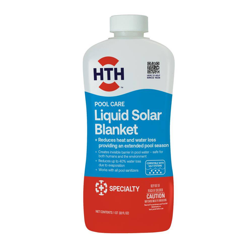 HTH 1 qt. 32 oz. Liquid Solar Blanket Chlorine Reducer 67181 The Home