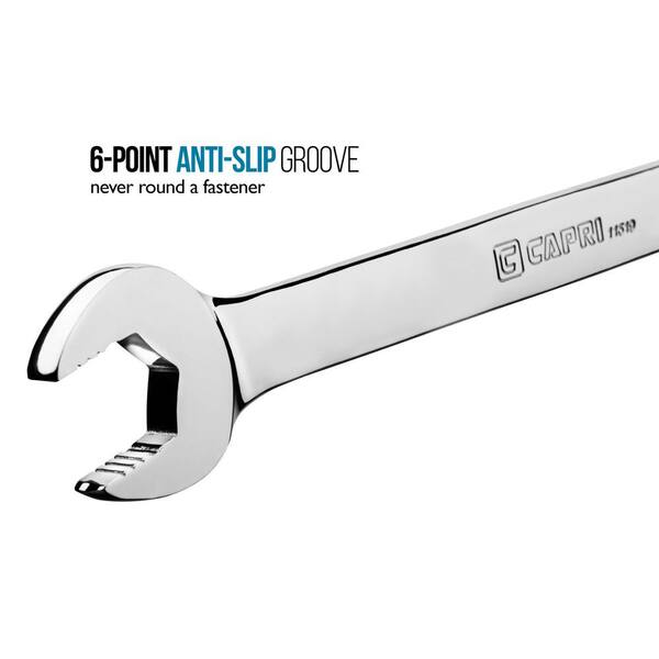 Full Polished Finish 3/4-Inch SK Hand Tool 88274 6-Point Regular Combination Wrench