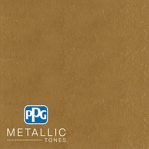 1 gal. #MTL136 Bronzed Ochre Metallic Interior Specialty Finish Paint