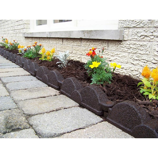 Backyard Expressions Recycled Rubber Reversible Mulch Pathway