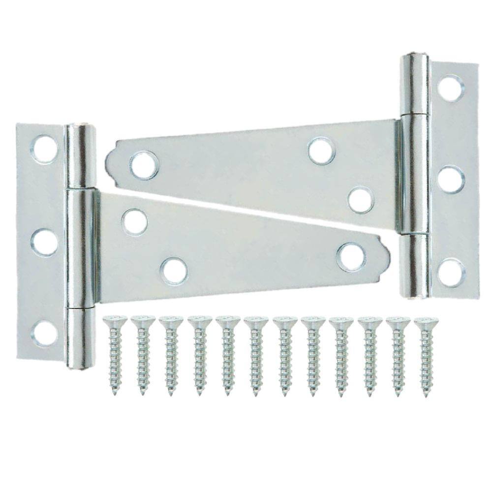 2 in. x 2 in. Zinc-Plated Gate Tee Hinge
